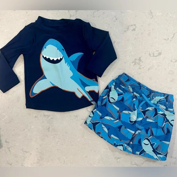 12mo Boy Swim Bundle - Picture 4 of 6